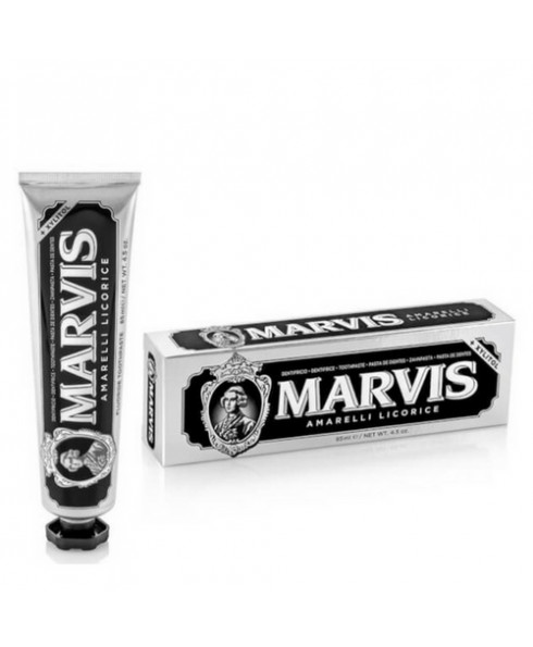Marvis玛尔斯  黑色甘草薄荷味牙膏 - 85ml