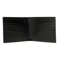 Calvin Klein  皮质钱包 - 黑色