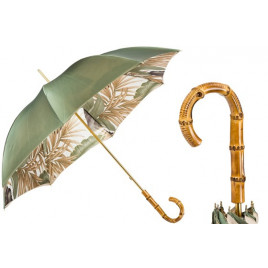 Pasotti 葩莎帝 热带伞面 竹节手柄 晴雨伞