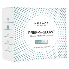 NuFACE Prep-N-Glow 清洁去角质洁面巾 -  20Pack