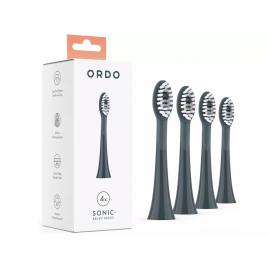 Ordo - Sonic  Charcoal Electric Brush Heads (4pk)
