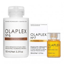 Olaplex 6号免洗护发修护乳100ml+7号230°C高温修护精油 30ml