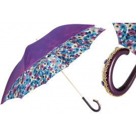 Pasotti 葩莎帝 紫花雨伞面 复古手柄 遮阳雨伞