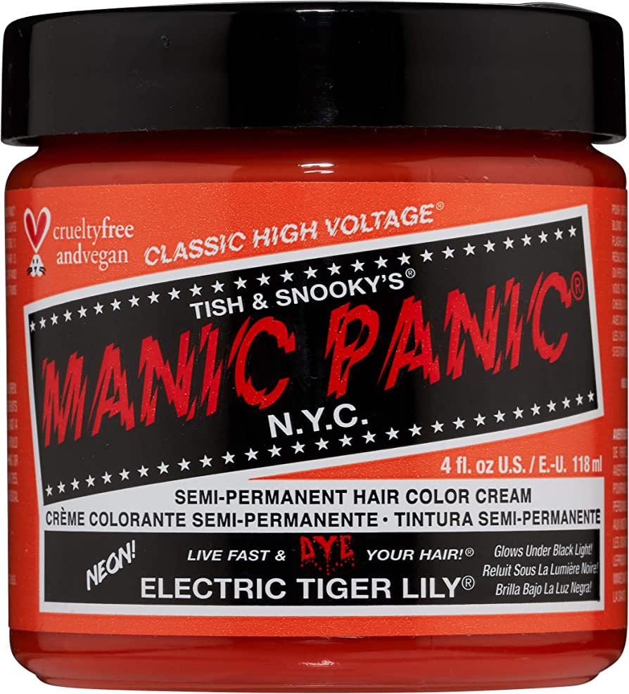 Manic Panic - High Voltage Electric Tiger Lily Orange虎皮百合橙 (118ml)