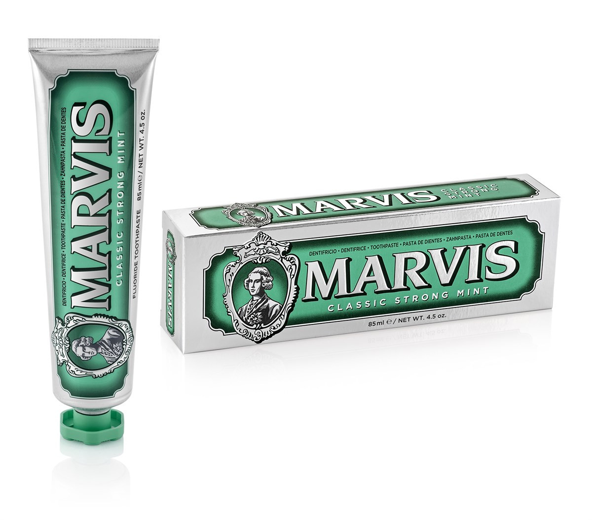 Marvis 玛尔斯 绿色强效薄荷味牙膏 25ml